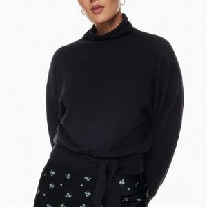 ARITZIA BABATON Tie Front Wool Sweater